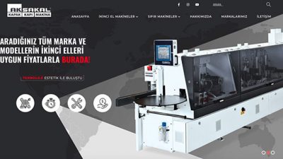 AKSAKAL MAKİNE’den Her Çeşit Ahşap İşleme Makineleri